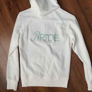 Victoria’s Secret Bride White Zip-up - Small